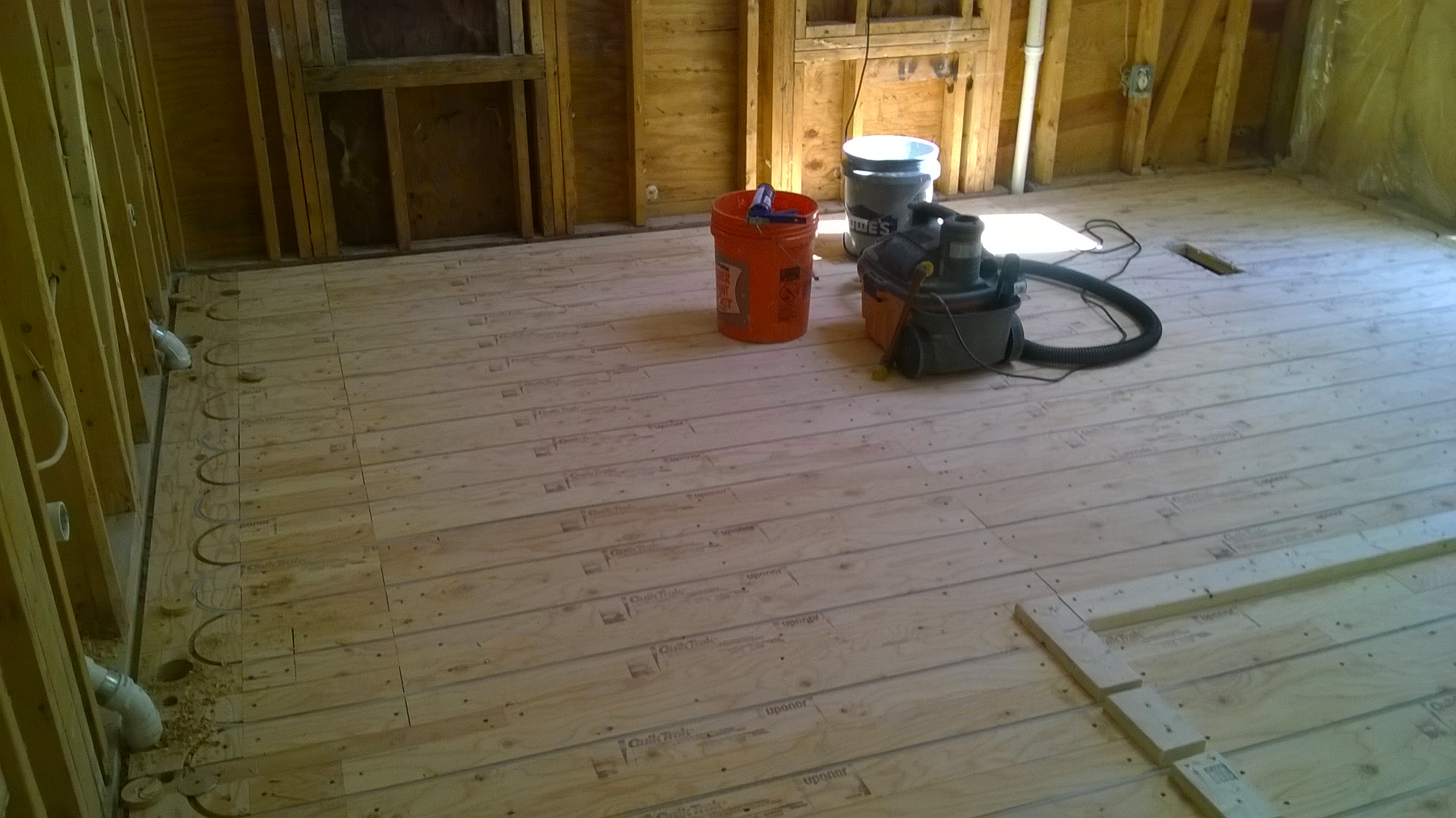 radiant flooring