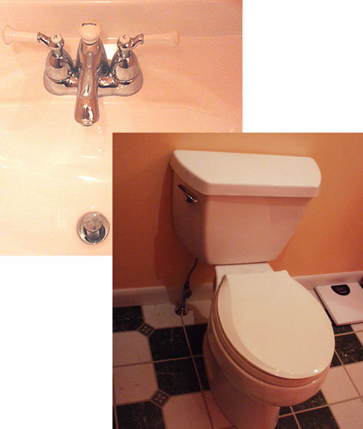 faucets + toilets